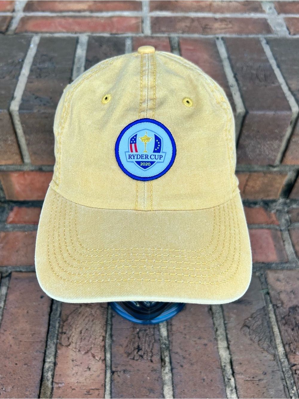 Ryder Cup 2020 Imperial golf adjustable cap with an embroidered patch.